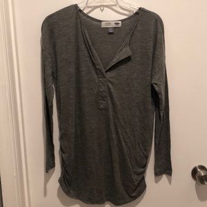 Old Navy Long Sleeve Maternity Shirt
